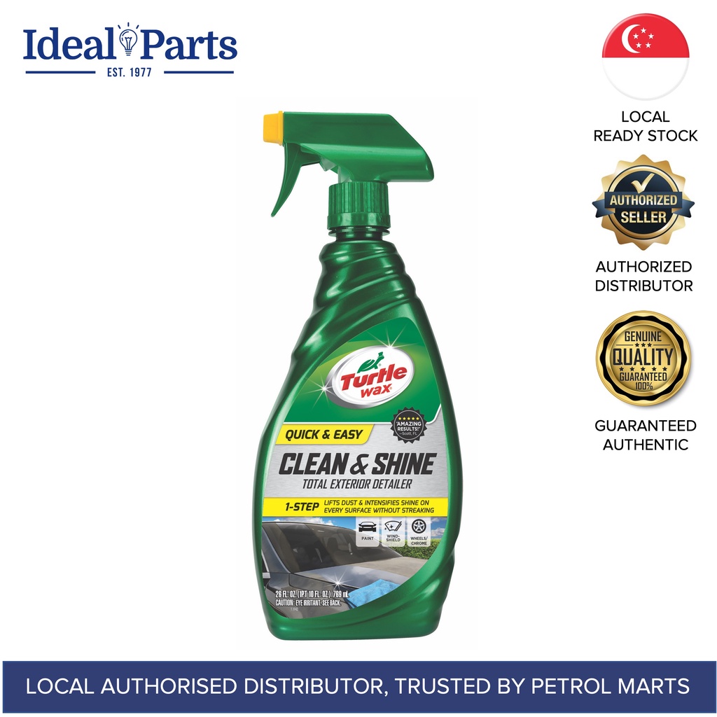 Turtle Wax Quick Easy Clean & Shine Total Exterior Detailer 26oz