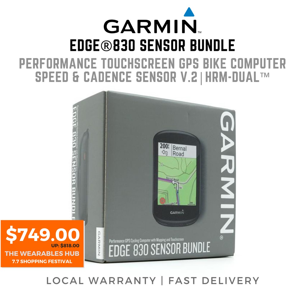 garmin edge 830 compatible sensors