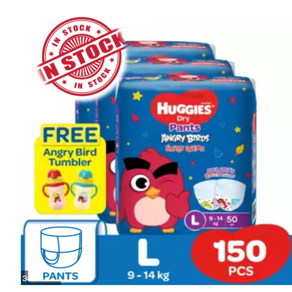 huggies dry pants angry birds