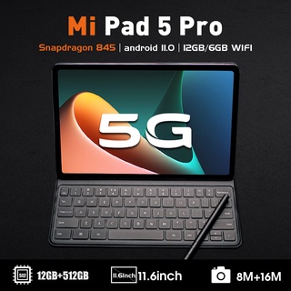 Global Version Original Pad 5 Max Android Tablet 12GB 512GB 11 inch HD screen Tablet Android 8800mAh Tablet 5G network