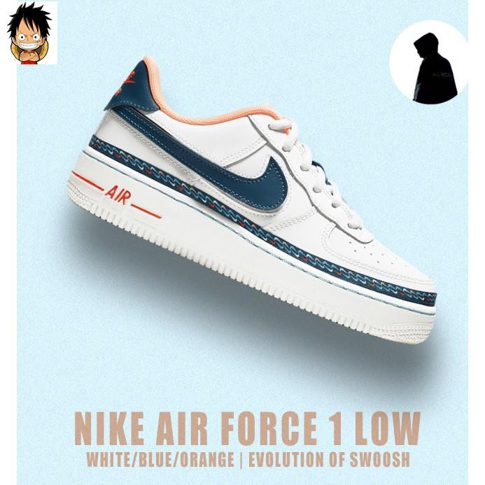 nike air force 1 evolution of swoosh