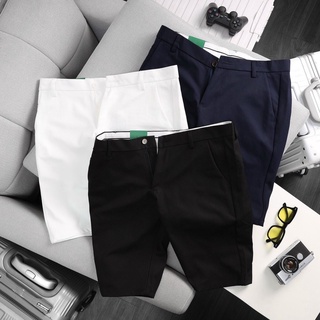 [Beautiful Type - VNXK] Korean snow stretch fabric men's casual shorts, light stretch, no wrinkles, no youthful colors