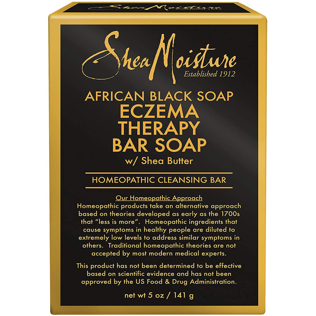 shea moisture eczema therapy bar soap