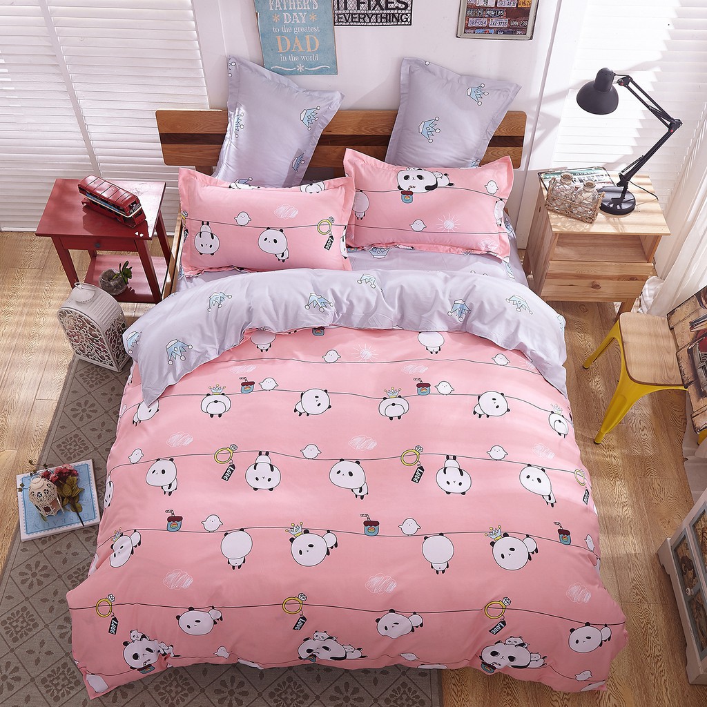 3pcs 4pcs Bedding Sets Sun Panda Baby Super Soft And Comfy No