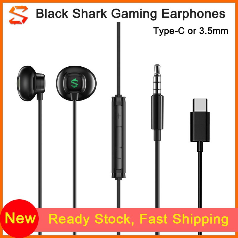 earphone black shark