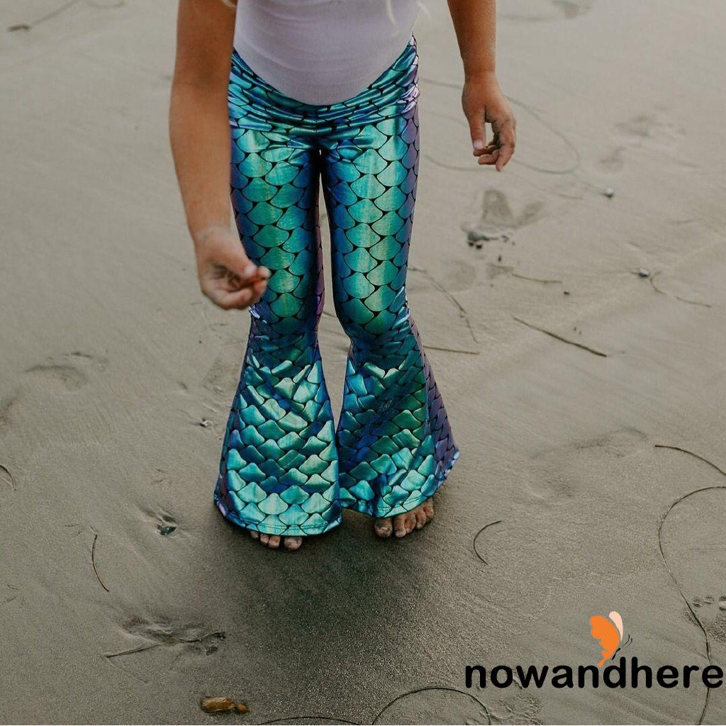 mermaid flare leggings