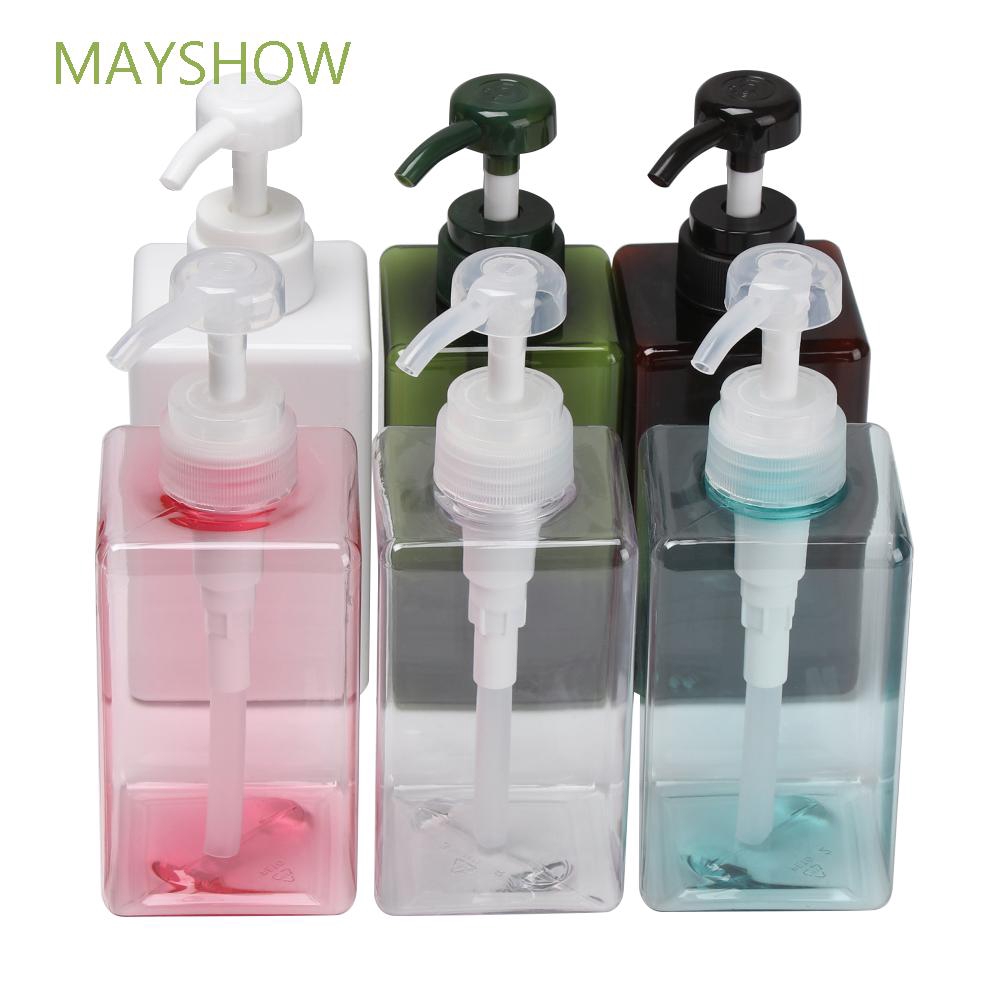 MAYSHOW Hand Sanitizer Clear Shower Gel Shampoo Liquid Soap Dispenser ...