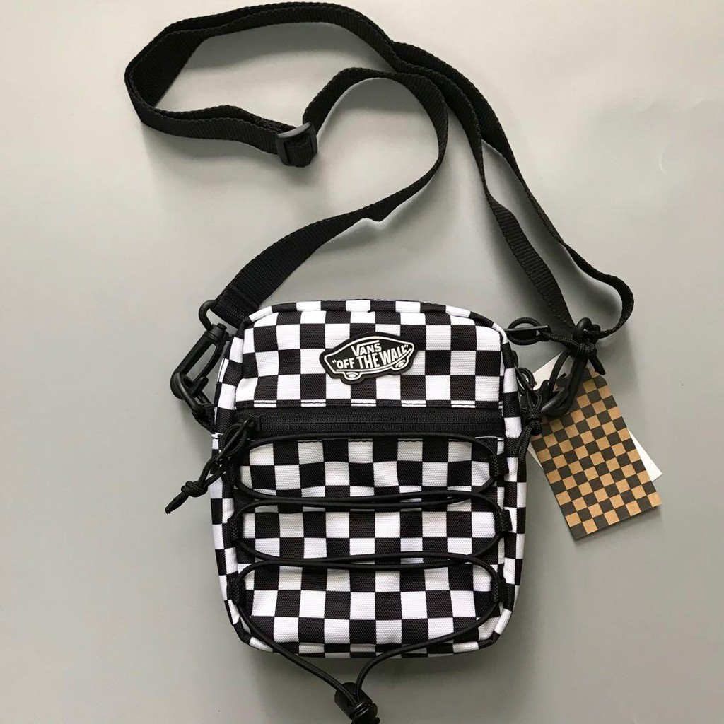 vans checkerboard shoulder bag