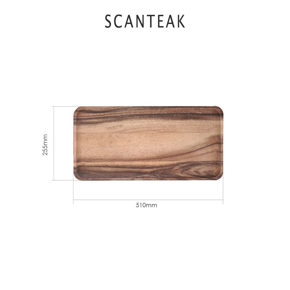 Scanteak Serving Tray Bulky Shopee Singapore