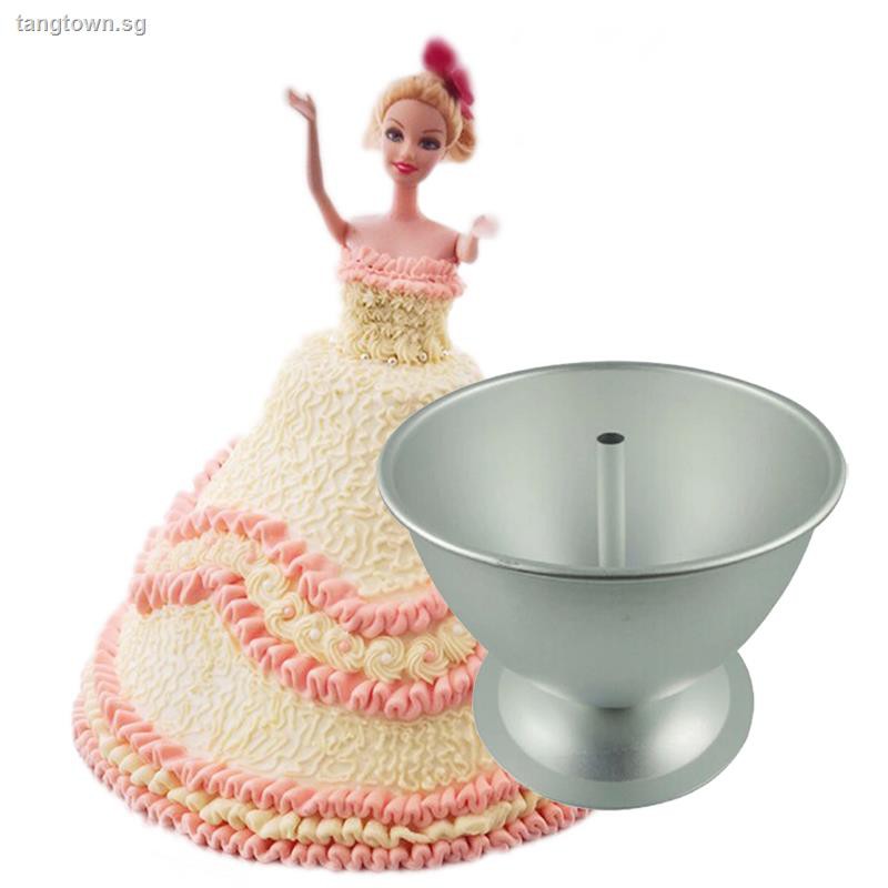 Baking Cake Molds Girl Barbie Cake Mold Double Sugar Mould As Princess Doll Big Birthday Shopee Singapore