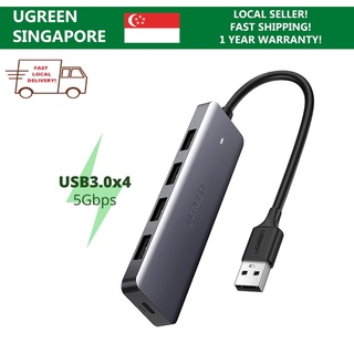 Ugreen 4 Port USB 3.0 Hub Ultra Slim High Speed USB