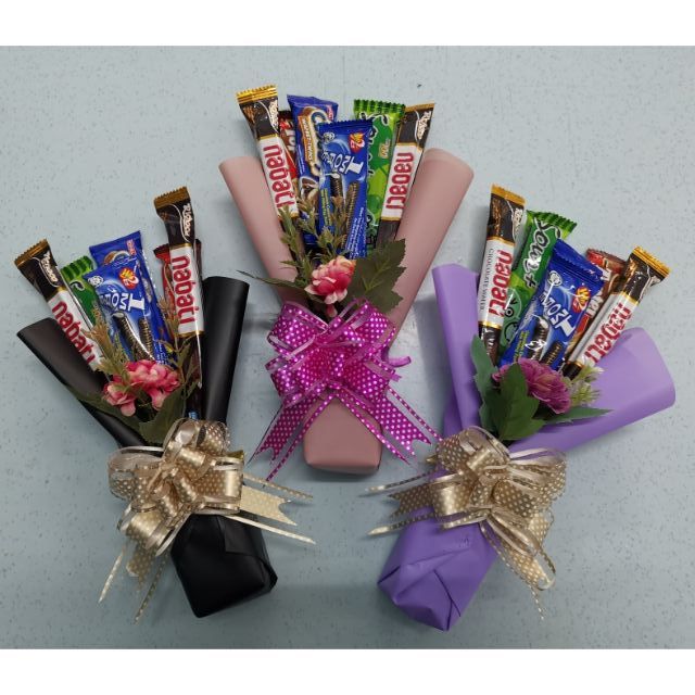 Budget Mini Chocolate Bouquet Local Seller Shopee Singapore