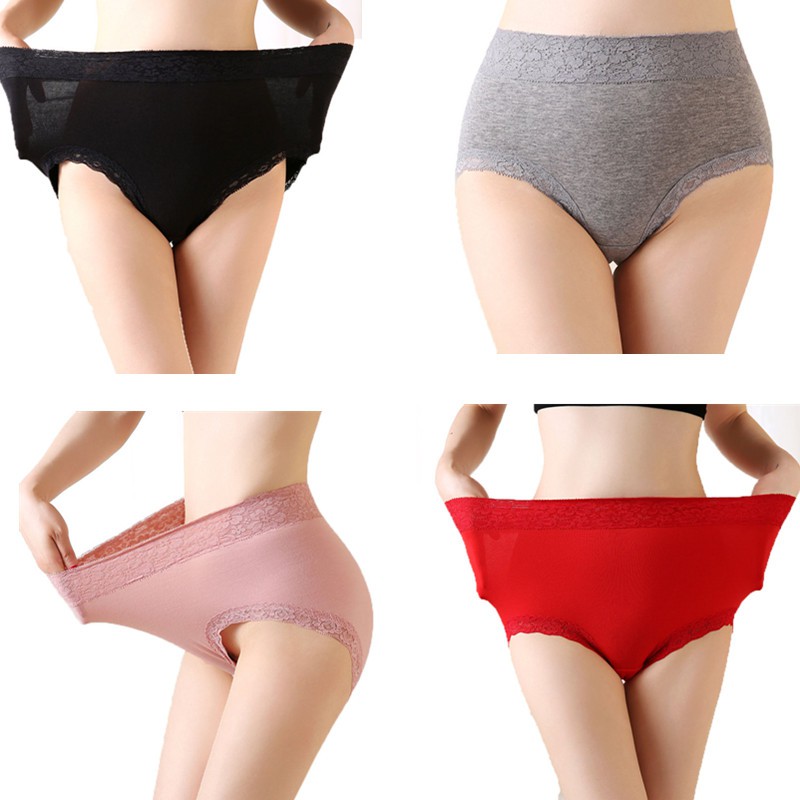 plus size cotton underwear