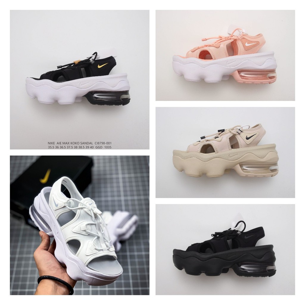 platform nike sandals