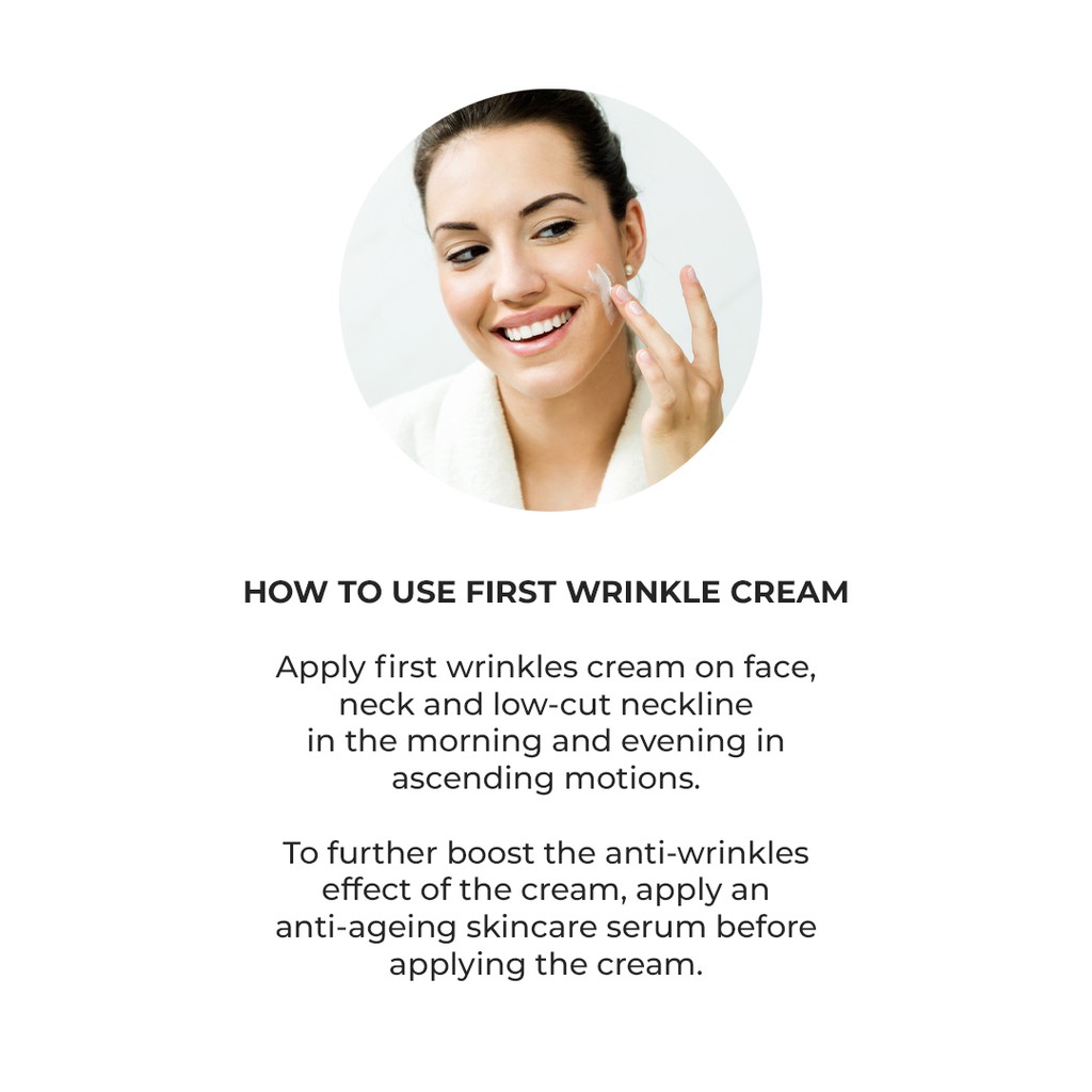first wrinkles cream
