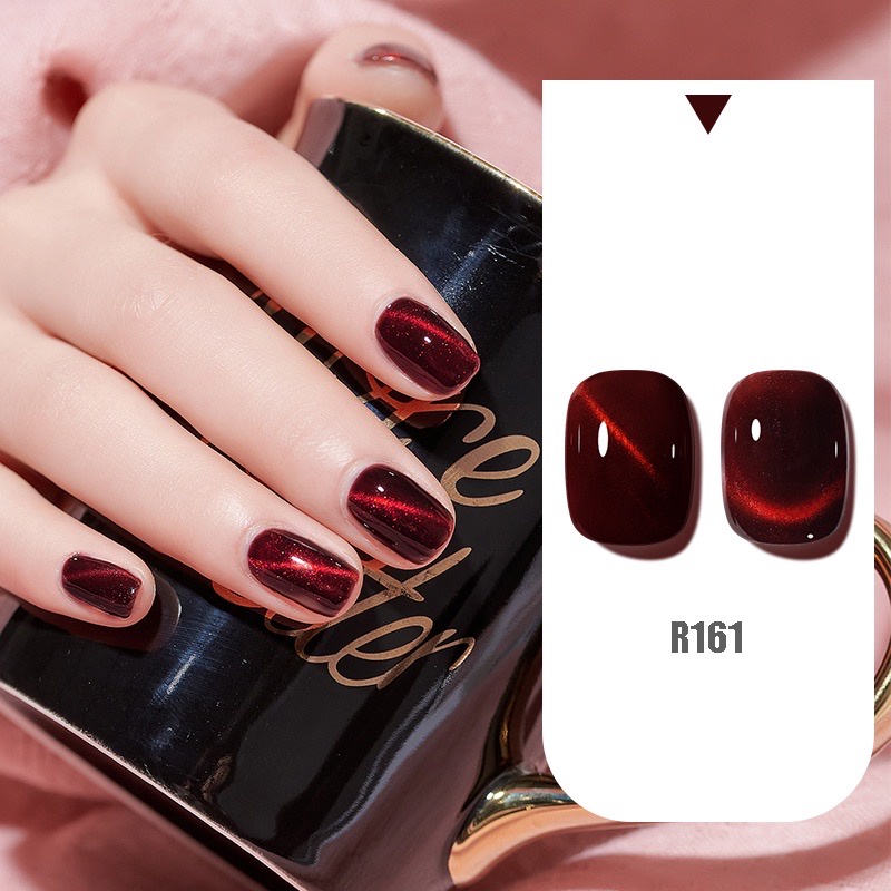  Cat Eye Gel Nail Polish Nude Pink Color Gel Polish Soak Off Gel  Varnish Lacquer Nail Art Vernis Semi Permanant | Shopee Singapore