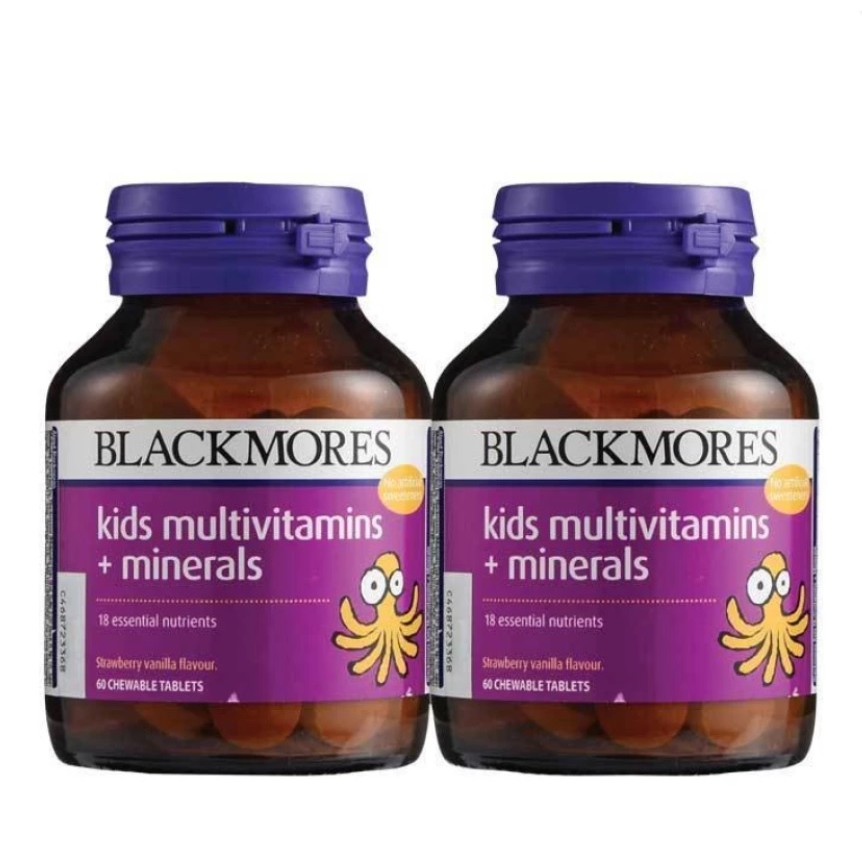 Blackmores Kids Multivitamins + Minerals 2 x 60 tablets [Exp05/2022