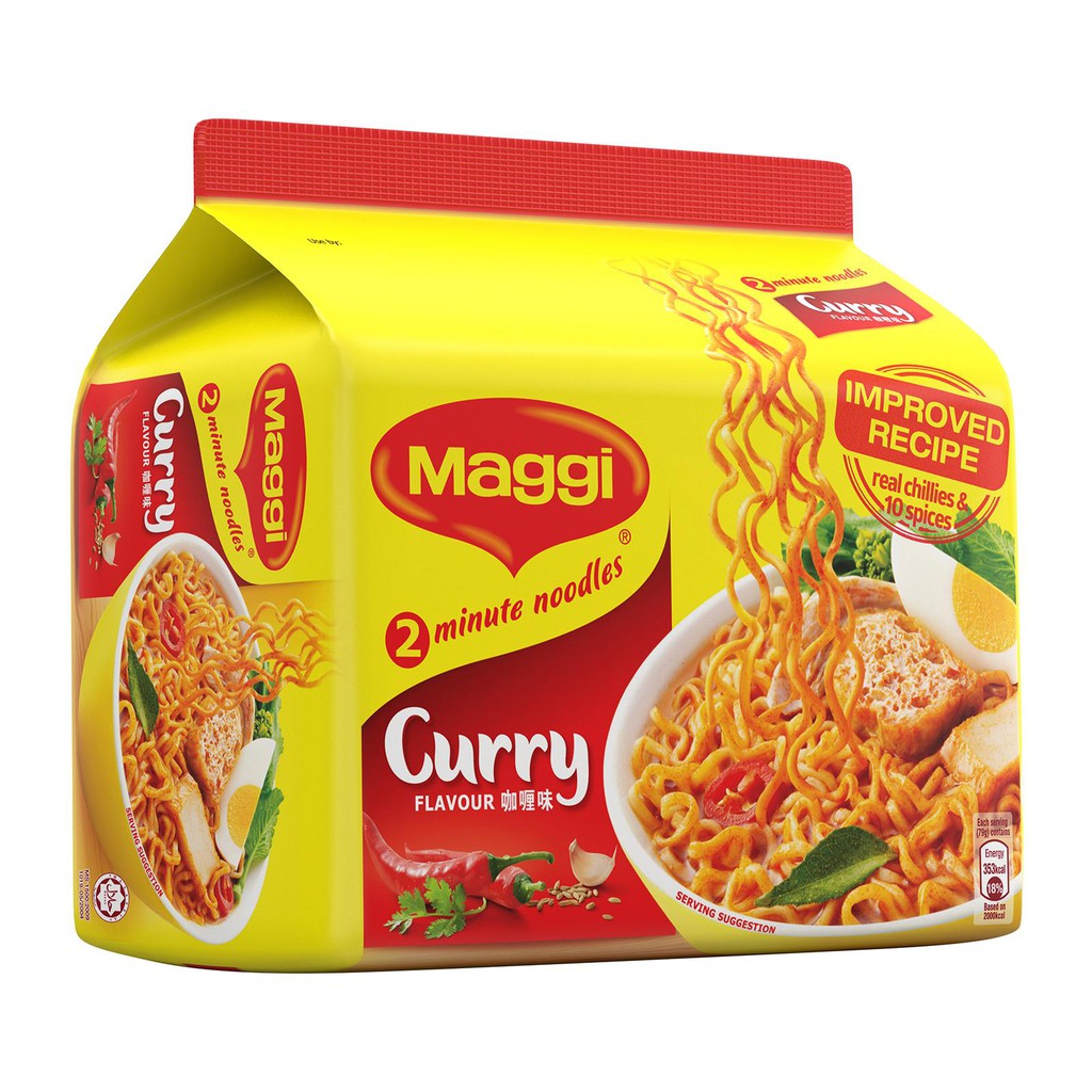 Maggi Mee 2-Minute Curry Instant 