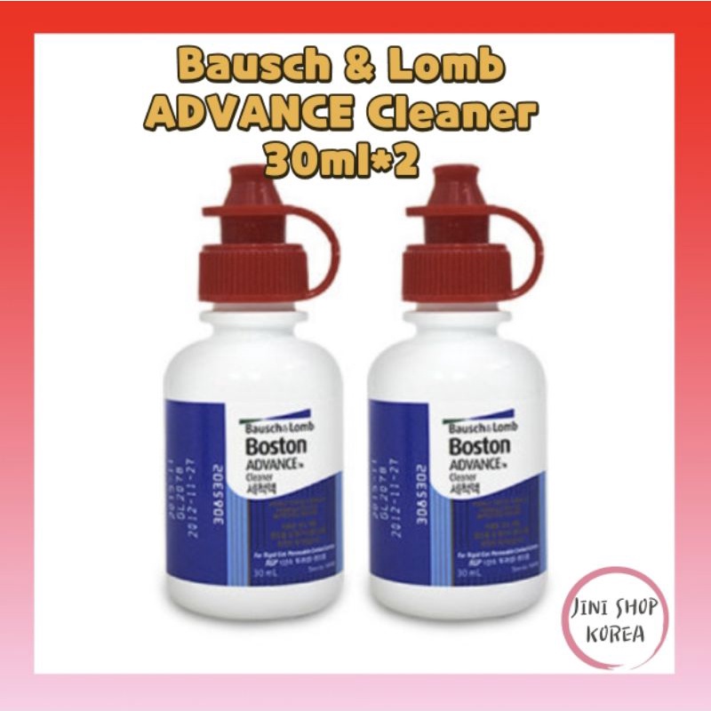 [Bausch & Lomb] Advance Cleaner 30ml*2 / RGP Cleaning solution For gas