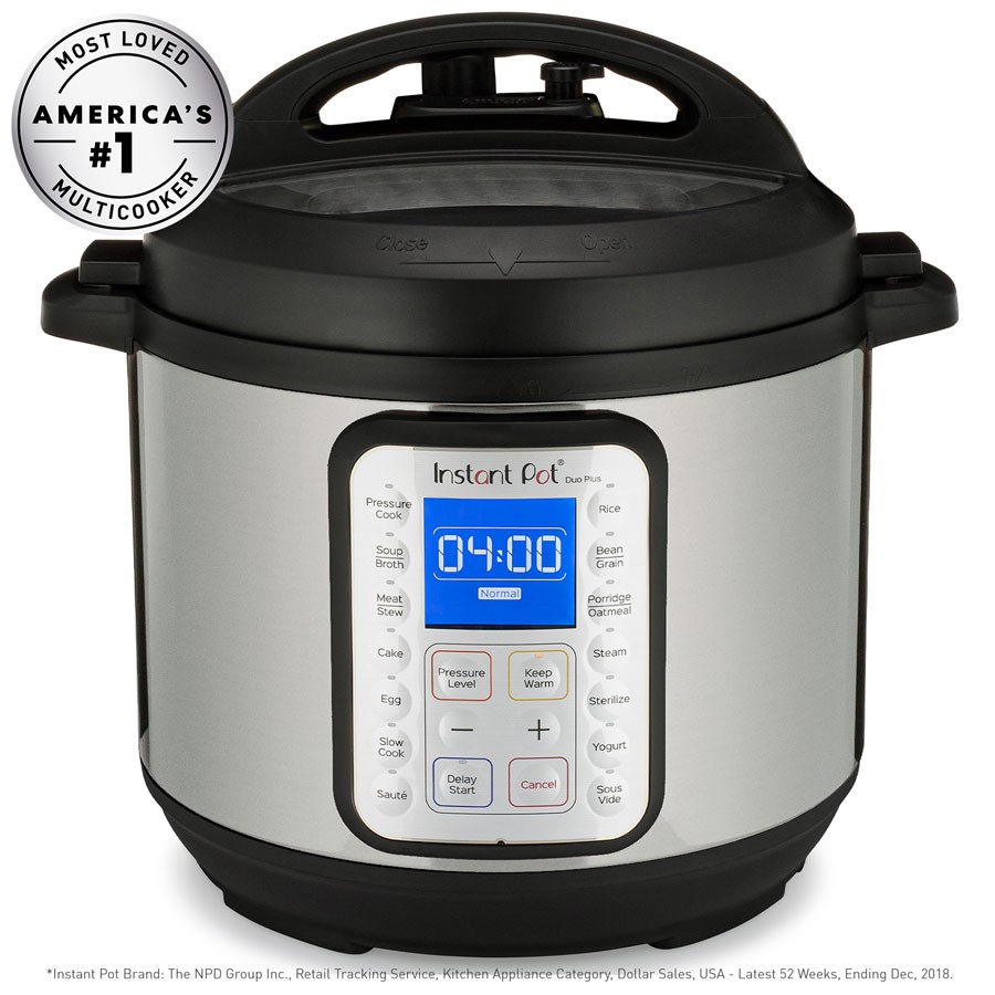 FREE Glass Lid with Instant Pot 60 DUO Plus 5.7L 9-in-1 Multi-Use ...