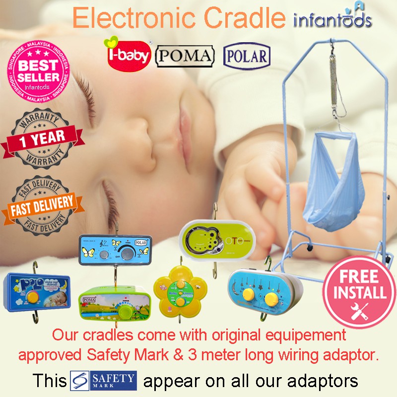 New Arrival Baby Electronic Cradle Many Models To Choose 1 Year