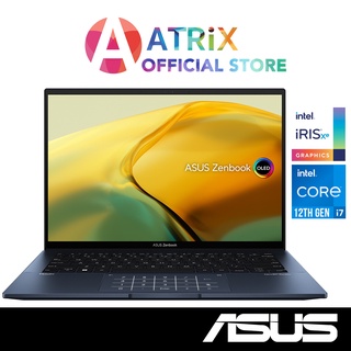 【MS Office|Extended Warranty】ASUS Zenbook 14 UX3402ZA-KM197W | 14.0 OLED 400nits |  i7-1260P | 16GB LPDDR5 RAM | 512GB S