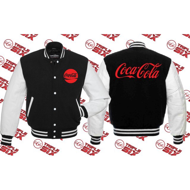 coca cola varsity jacket