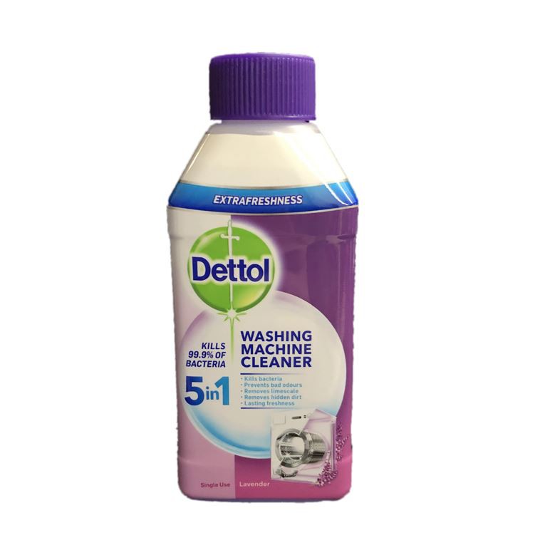 Imported Dettol Washing Machine Antibacterial Cleaner 250 Ml | Shopee ...