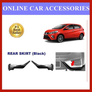 Perodua Myvi New 2018/2019 Rear Bumper Skirt Skirting With 