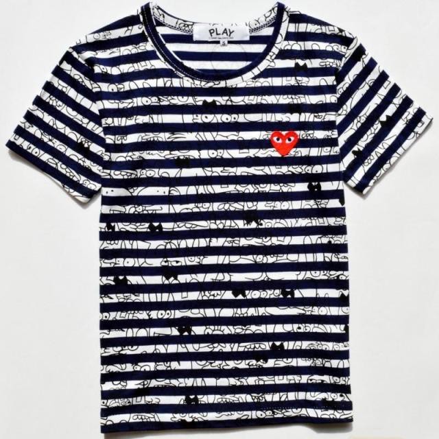 comme des garcons couple shirt