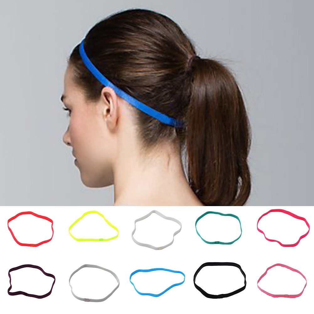 Women Men Sport Hair Bands Sports Headband Girls Sport Anti Slip