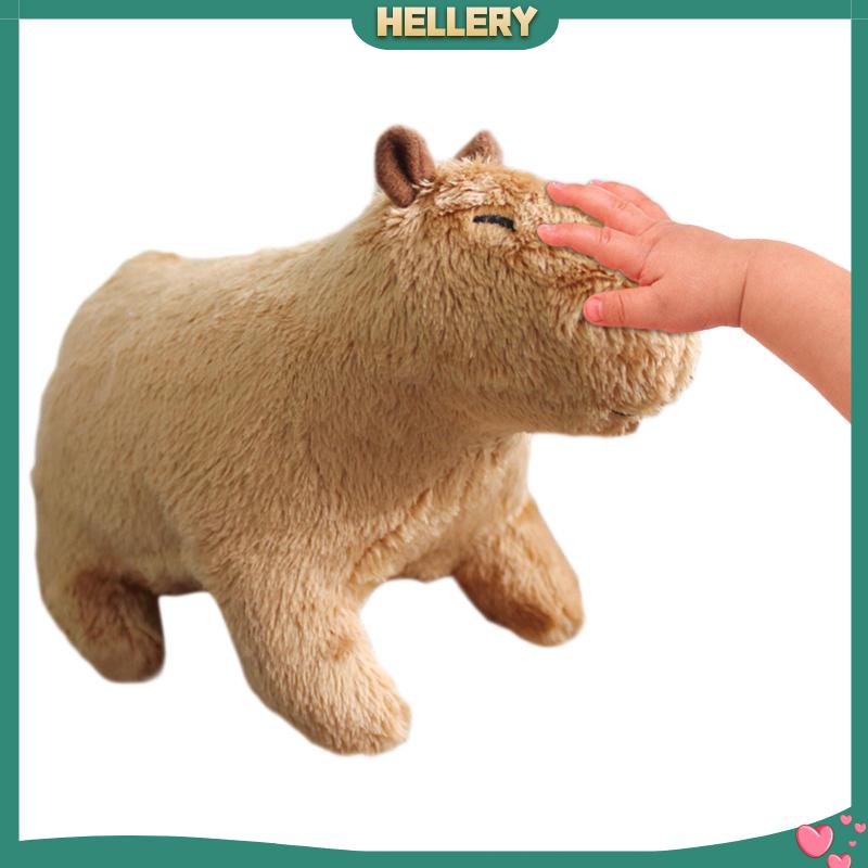 [HELLERY] Simulation Capybara Toys Flurfy Soft Plush for Christmas Gifts Toddlers