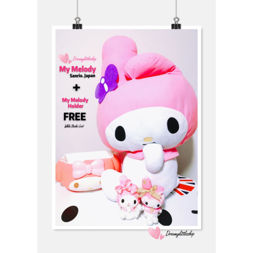 giant my melody plush