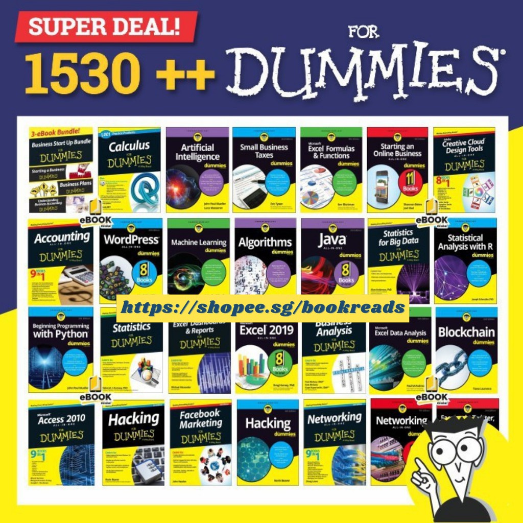 Dummies 1530 E Book Collection Pdf Digital Shopee Singapore