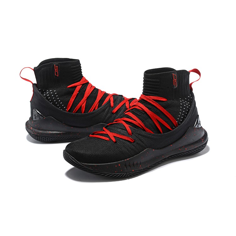 curry 5 red black