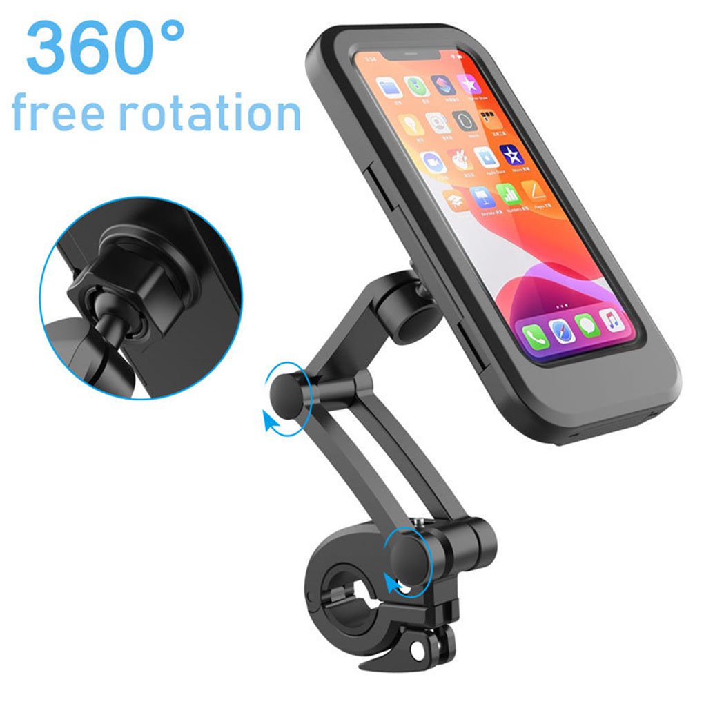 motorcycle handlebar phone holder
