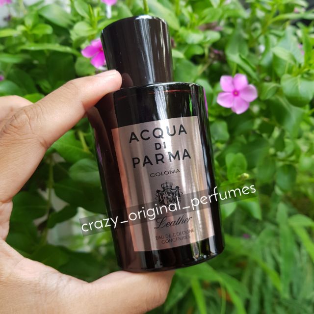 100 Original Acqua Di Parma Colonia Leather 5ml 10ml Decant Spray Shopee Singapore