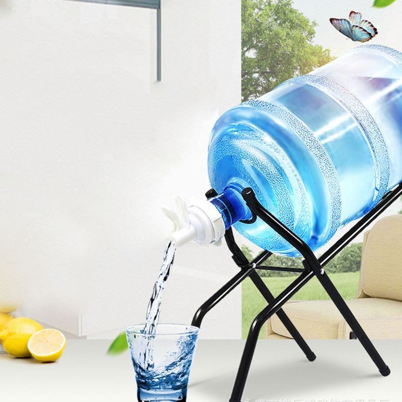 5 Gallon Water Jug Bottle Cooler Dispenser Stand Rack