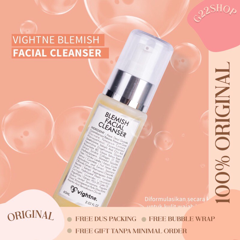 blemish facial cleanser