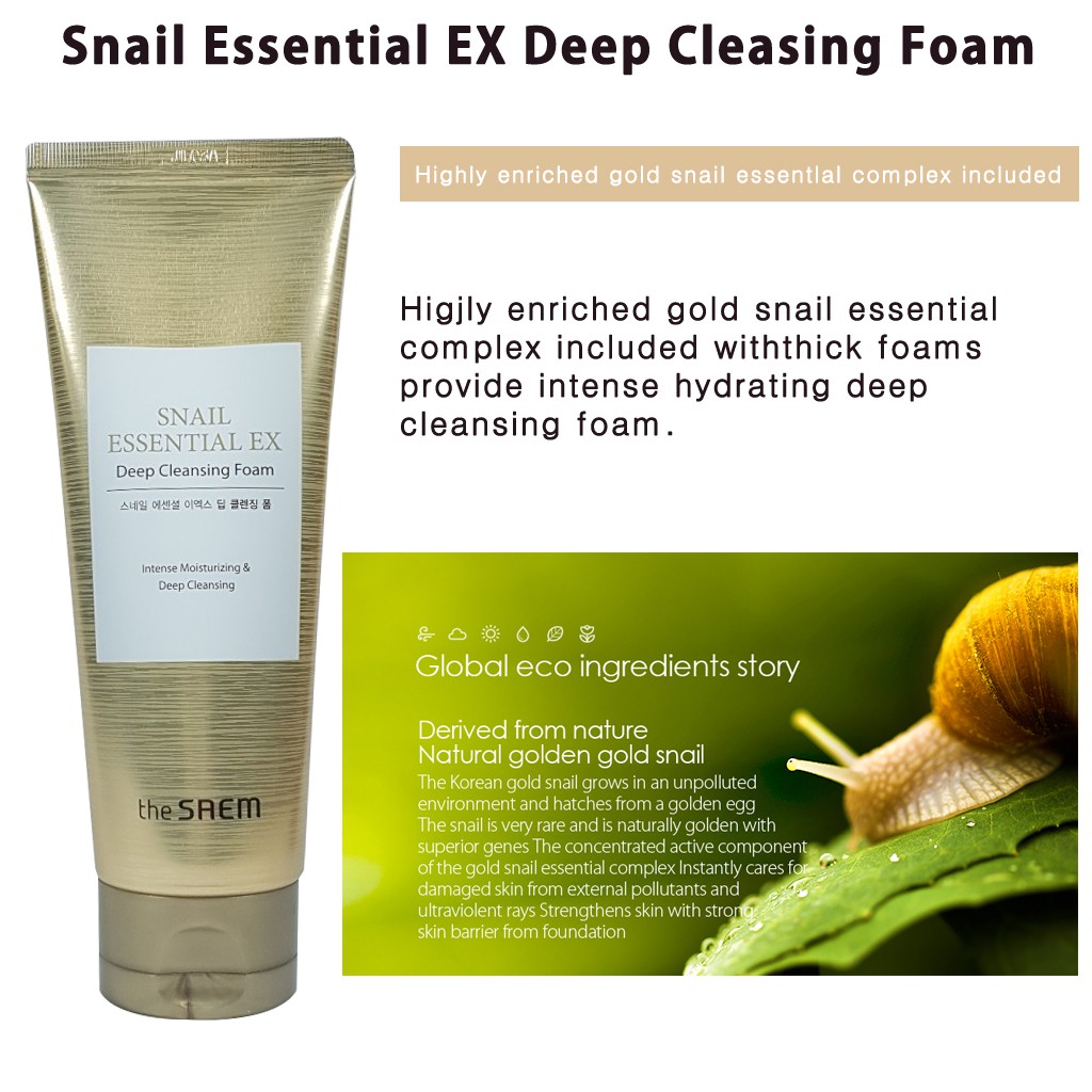 the saem deep cleansing foam