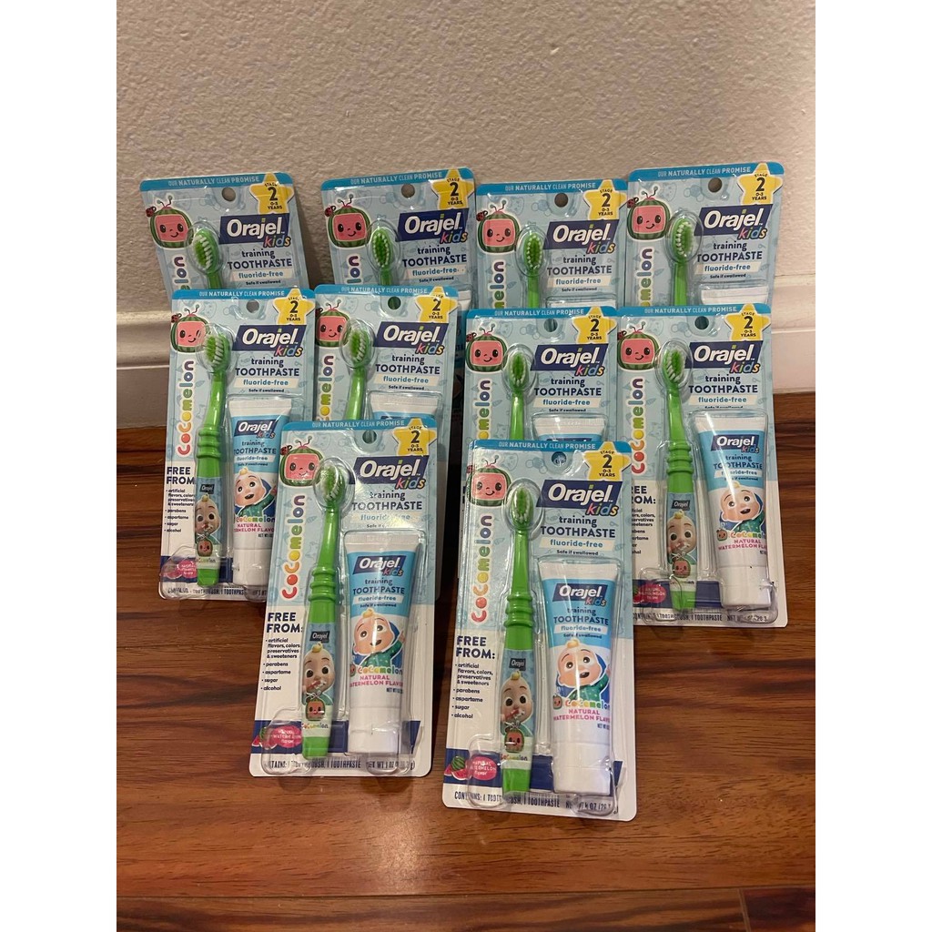 Orajel Toothpaste And Toothpaste Set For Children From 03 Years Old