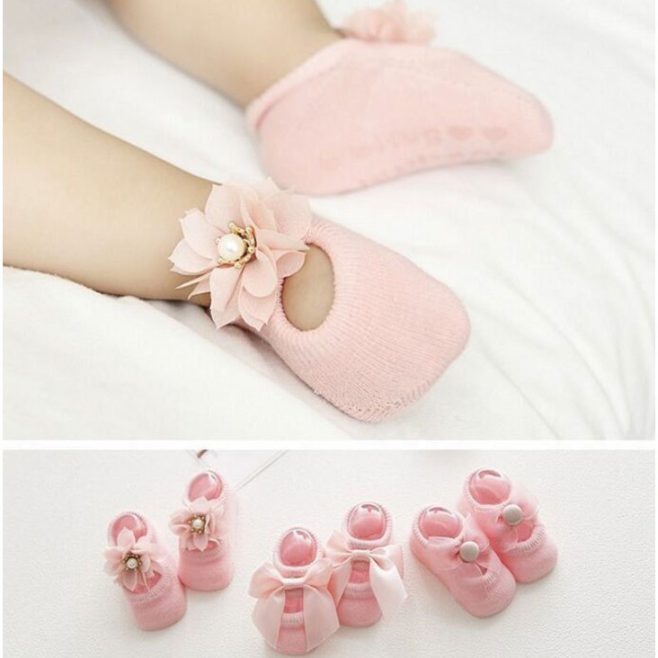 baby girl shoe socks