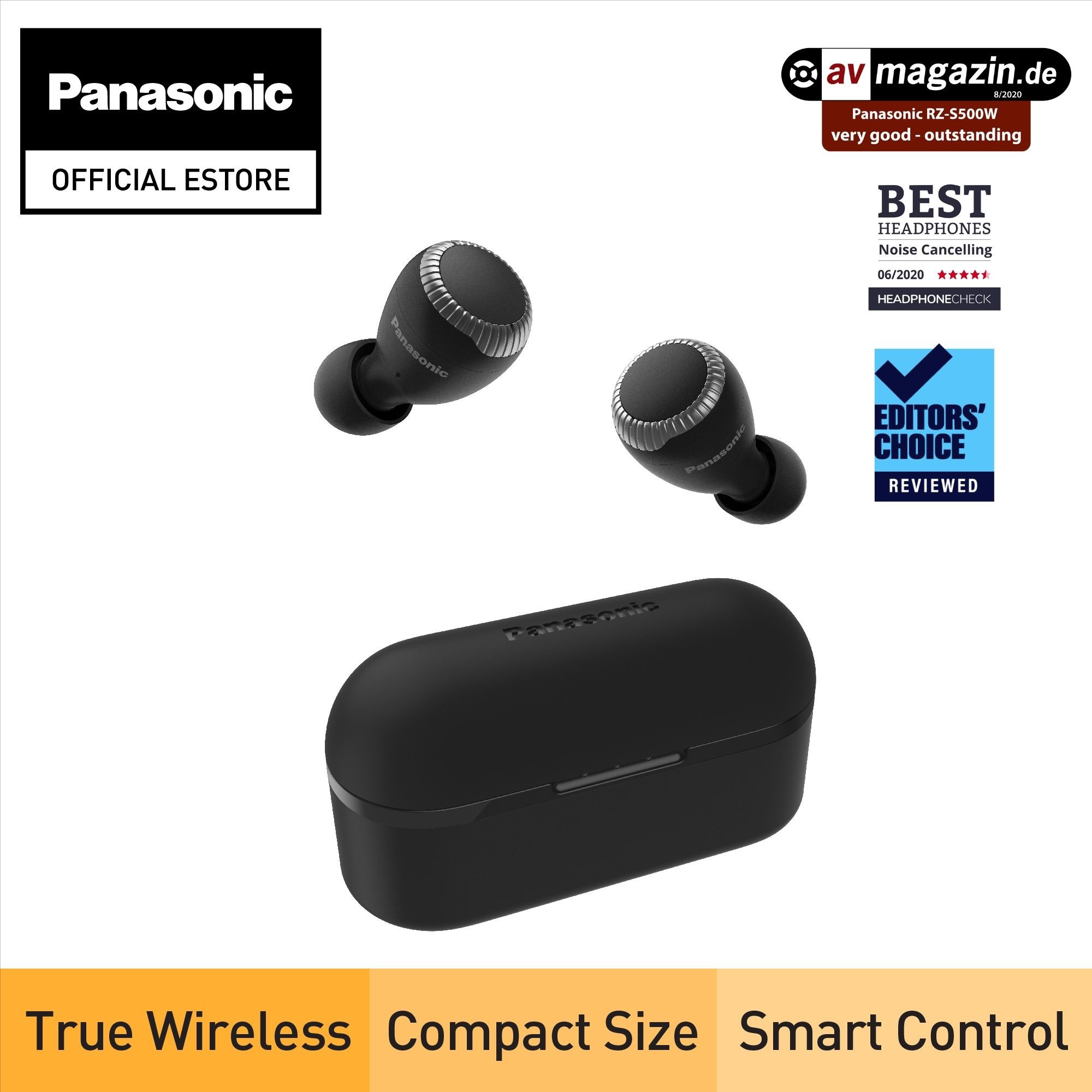 NEW Panasonic True Wireless Earbud RZ-S500WE-K | Shopee Singapore