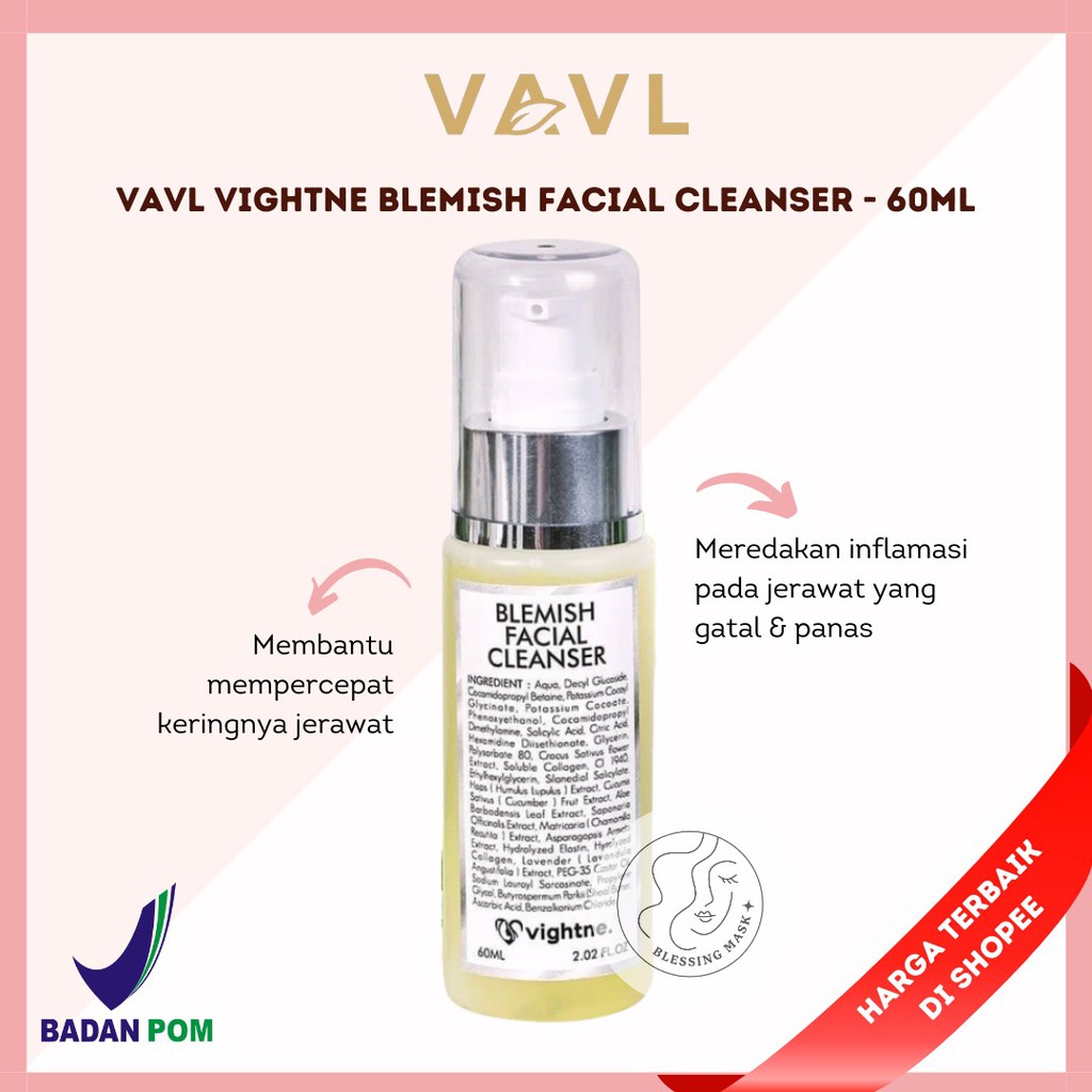 blemish facial cleanser