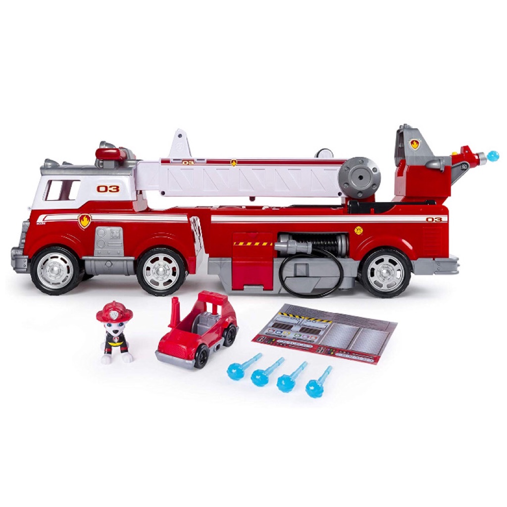 paw patrol inflatable fire truck