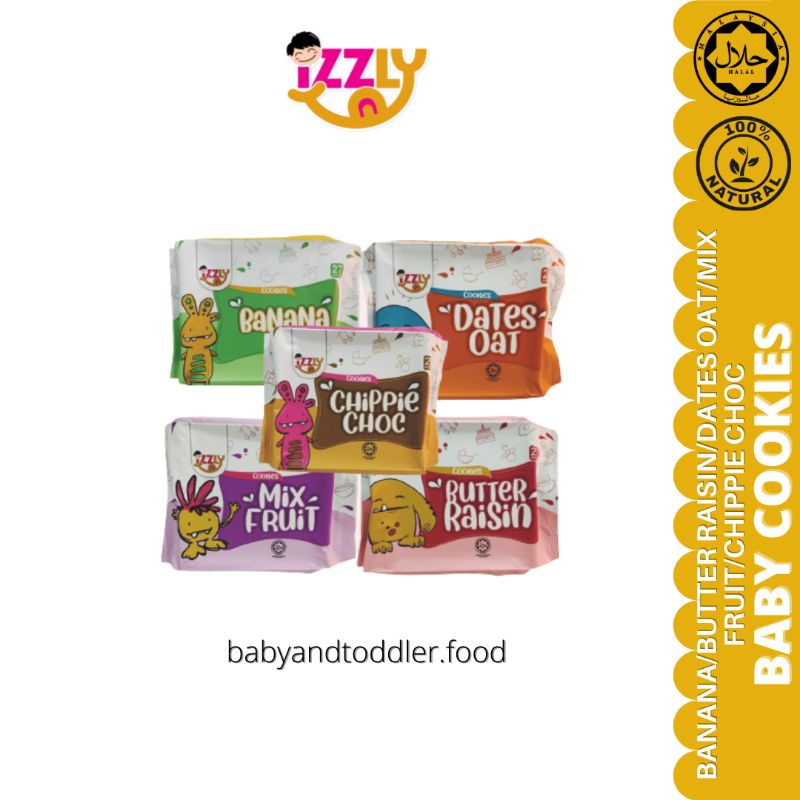 New Izzly Baby Food Biskut Bayi Natura L Baby Cookies Izliyah Kitchen Homemade Biskut Baby 7 Bulan Ke Atas Shopee Singapore