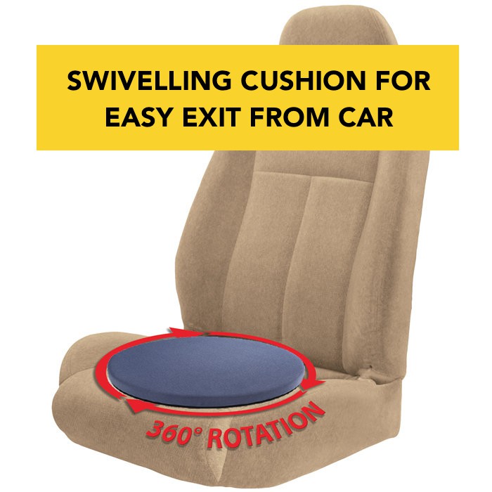 SWIVEL CUSHION FOR EASY EXIT FROM CAR FOR ELDERLY/SENIORS Shopee Singapore