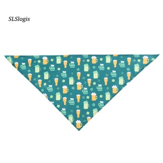 SLS_ Pet Neckerchief Triangle Pet Dog Cats Neckerchief Washable #8