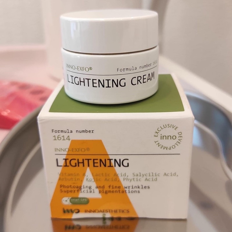 Active Ingredient Vitamin A 5% Innoaesthetics Inno Lightening Evenly