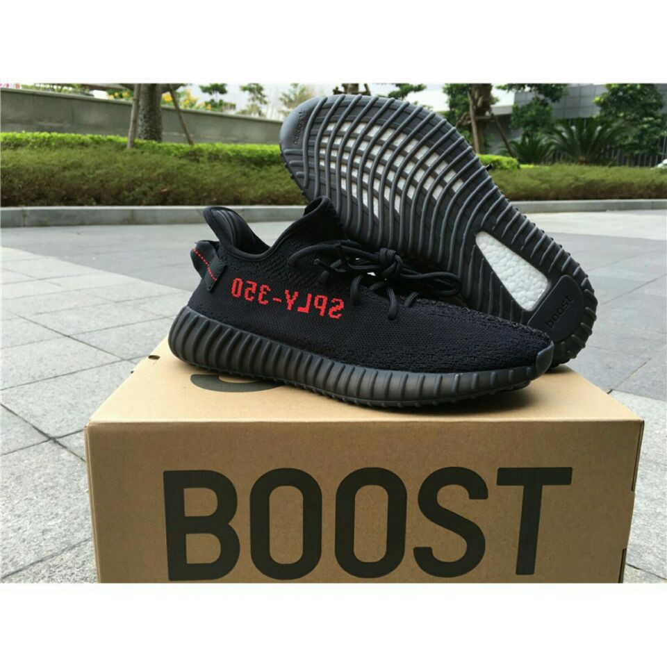 yeezy boost 350 black red price